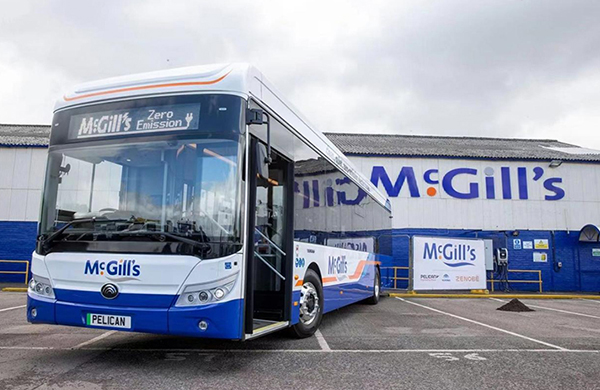 55 электробусов Yutong E12 будут обслуживать пассажиров на COP26 в Глазго