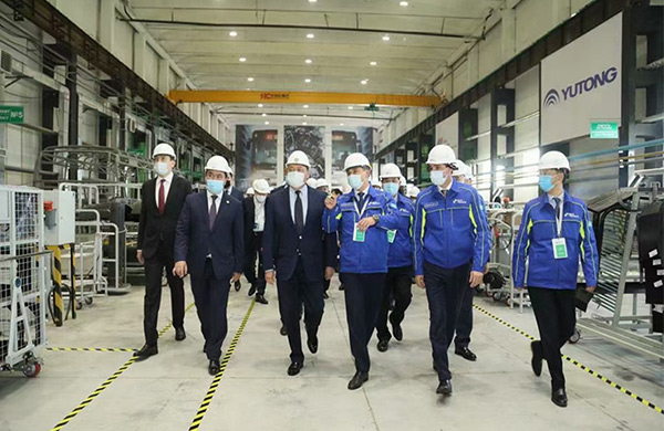 Премьер-министр Республики Казахстан стал свидетелем открытия завода CKD