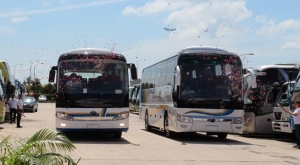 Пресс-конференция для новых автобусов YUTONG в Сингапуре содействует ZK6116H в потрясающем появлении на рынке