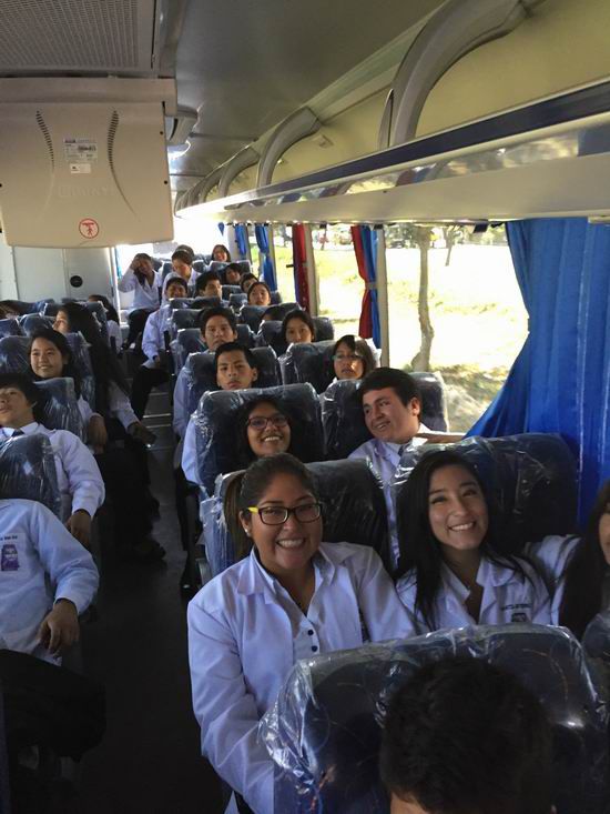 9 единиц автобусов YUTONGофициально поставлены Перуанскому университету ICA