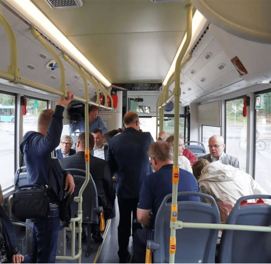 Первая партия китайских электробусов прибыла в Финляндию, благоприятствует комфортным поездкам по Европе