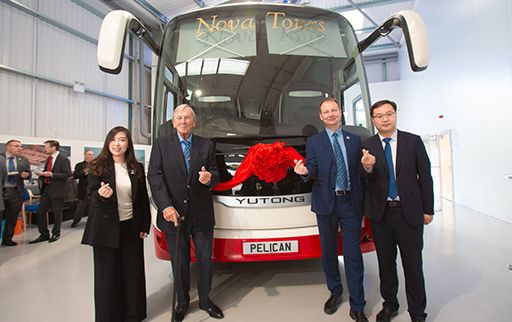 Прорыв от 0 до 500! Экспорт автобусов Yutong в Великобританию достигает новой высоты