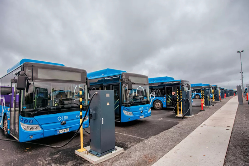 Развитые североевропейские страны отдают предпочтение пассажирским автобусам на новых источниках энергии Yutong