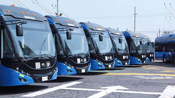 63 троллейбуса с двумя источниками Yutong открывают новую страницу в поездках на экологически чистом транспорте в Мехико