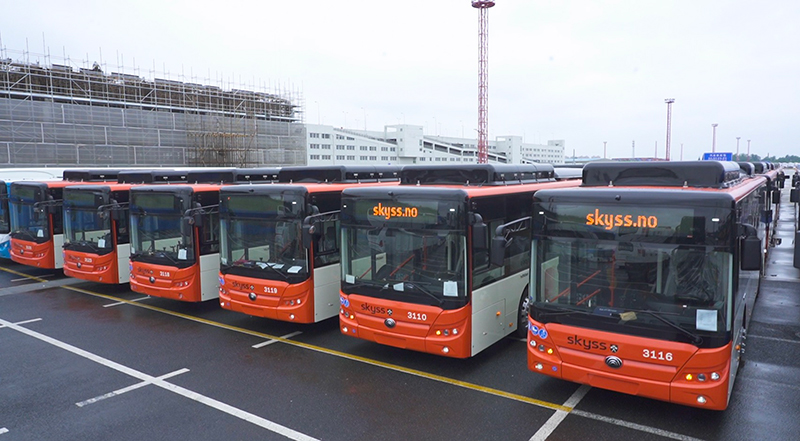 Достижение самого крупного единовременного заказа на электробусы в Европе.102 единицы электробусов  YUTONG скоро будут сданы  в Норвегию