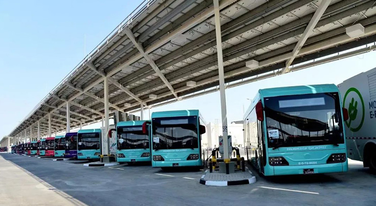 888 единиц электробусов Yutong стали свидетелями завершения строительства крупнейшей в мире автостанции электробусов!