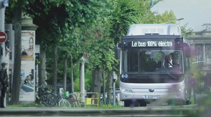 Yutong занимает первое место в Европе по продажам электрических автобусов