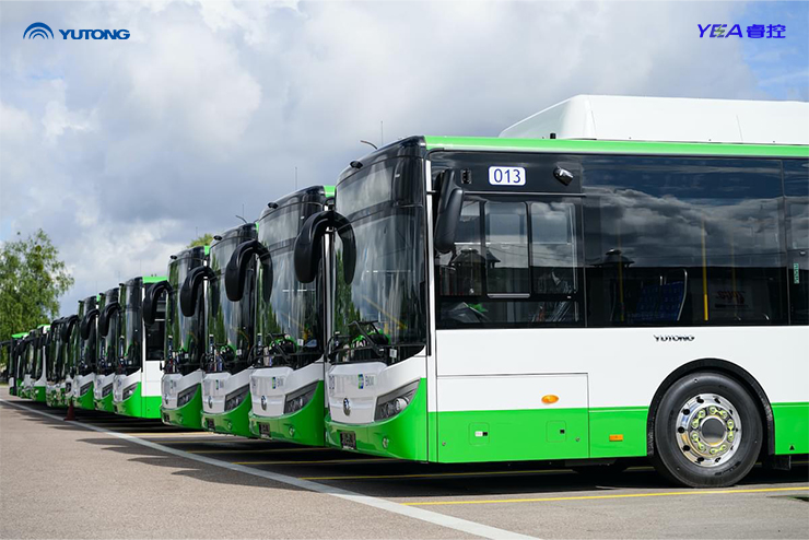 Электрические автобусы Yutong E12 появились в польском городе Белосток