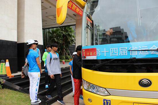 170 чистоэлектрических автобусов Yutong служат Гуандунской спартакиаде