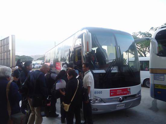 27 автобусов Yutong служат саммиту АТЭС в Филиппине