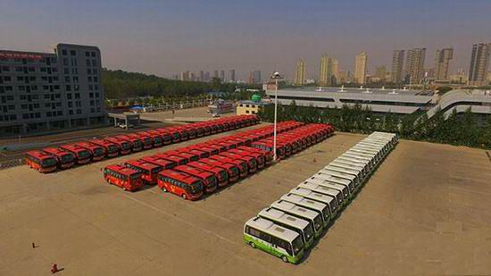 Количество продажиболее 26 тысяч шт., в 2016г. автобусновойэнергии Юйтун плодотворен
