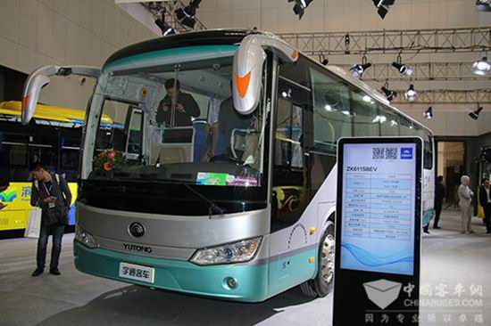 Мощные позиции компании Юйтун поражают всех на выставке пассажирских автобусов 2017 в Тяньцзине