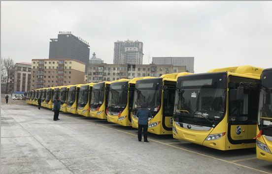 200 автобусов на новых источниках энергии Yutong будут приезжать в Ледяной город