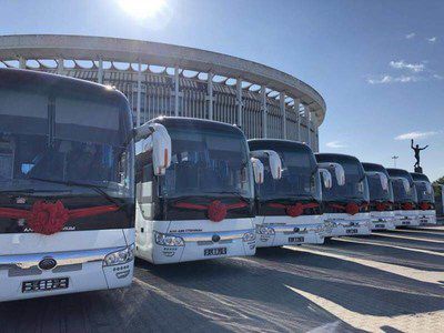 Yutong Bus предоставила 300 автобусов для обслуживания Чемпионата мира по футболу-2018