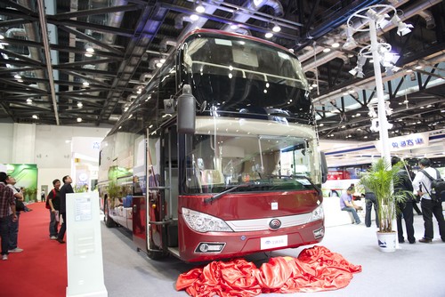 Компания &amp;laquo;ЮТОНГ&amp;raquo; освещает Китайско- Пекинские Международные автобусные и грузовые ЭКСПО вместе с новой моделю E7 электрического автобуса.