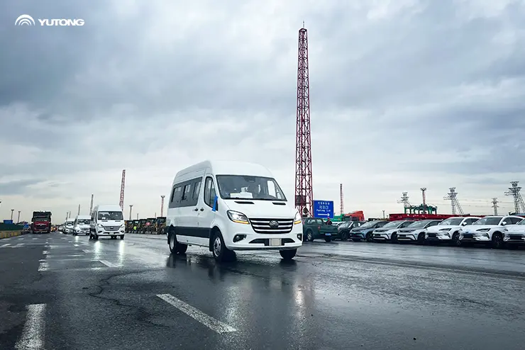 500 микроавтобусов V6 Yutong отправлены в Латинскую Америку