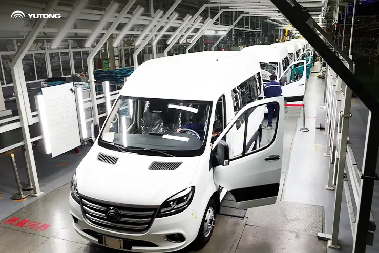 500 микроавтобусов V6 Yutong отправлены в Латинскую Америку