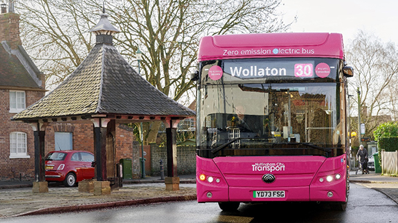Электрические автобусы Yutong E12 будут введены в эксплуатацию в Ноттингеме, Великобритания