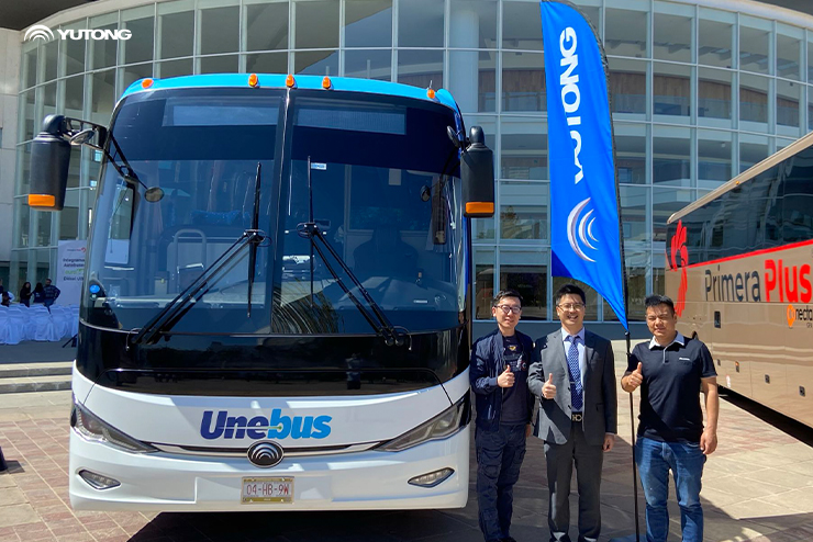 Мексиканская дочерняя компания Yutong приняла участие в мероприятии «Презентация экологичных автобусов»