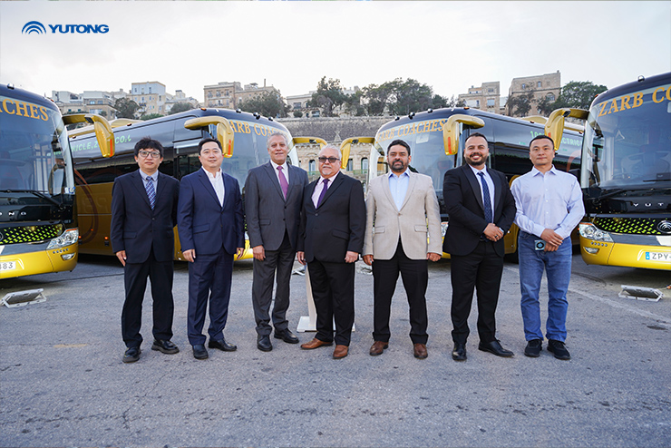 На Мальте состоялась церемония поставки электрических автобусов Yutong ICE12