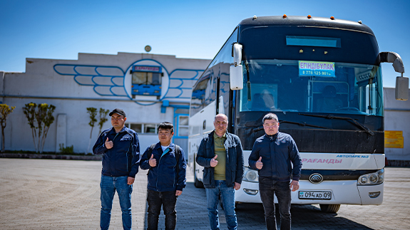 Компания Yutong завоевала признание автобусных операторов Казахстана благодаря эксплуатации на миллион километров