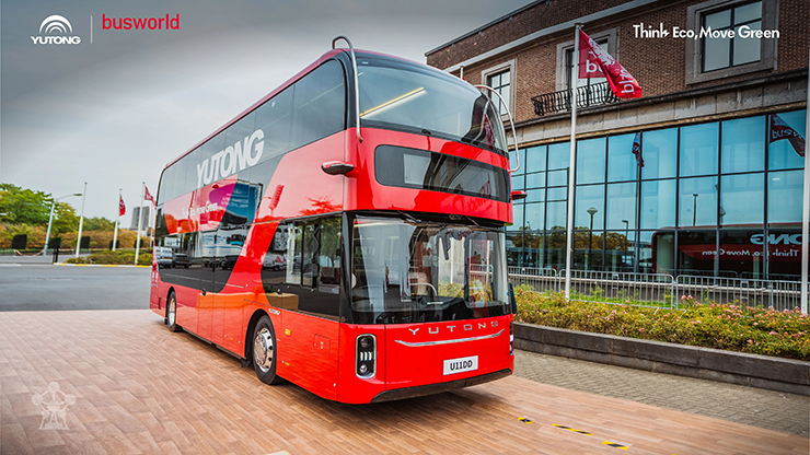 Компания Yutong представила концепцию EV Long-Life Tech на выставке Busworld Europe 2025 и получила семь основных наград