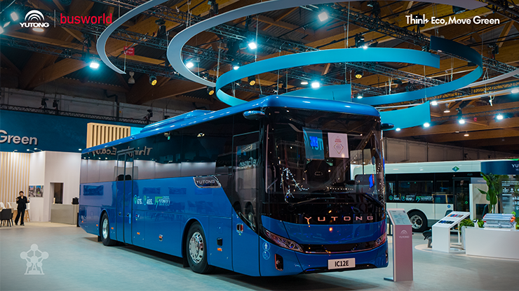 Компания Yutong представила концепцию EV Long-Life Tech на выставке Busworld Europe 2025 и получила семь основных наград