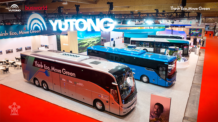 Компания Yutong представила концепцию EV Long-Life Tech на выставке Busworld Europe 2025 и получила семь основных наград