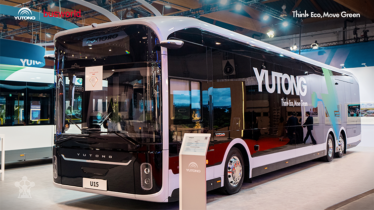 Компания Yutong представила концепцию EV Long-Life Tech на выставке Busworld Europe 2025 и получила семь основных наград
