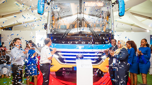 Yutong Bus представила новый автобус D14 в Африке