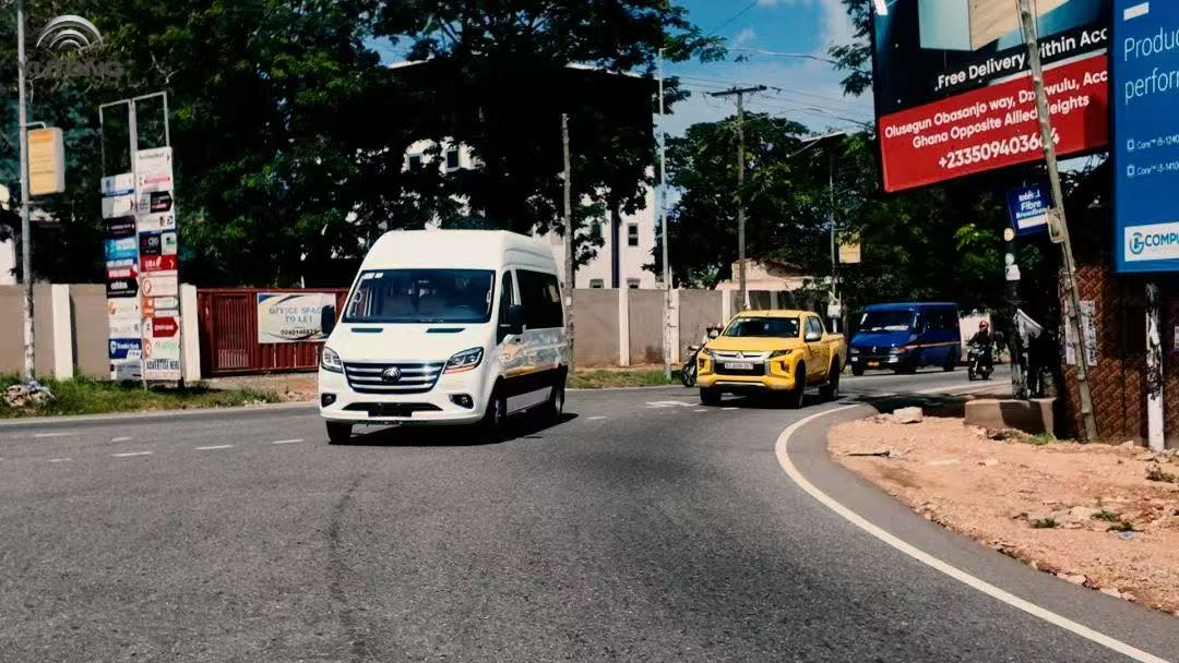 Испытание дорогами Ганы: лёгкий коммерческий транспорт Yutong доказал надёжность, топливную экономичность и комфорт