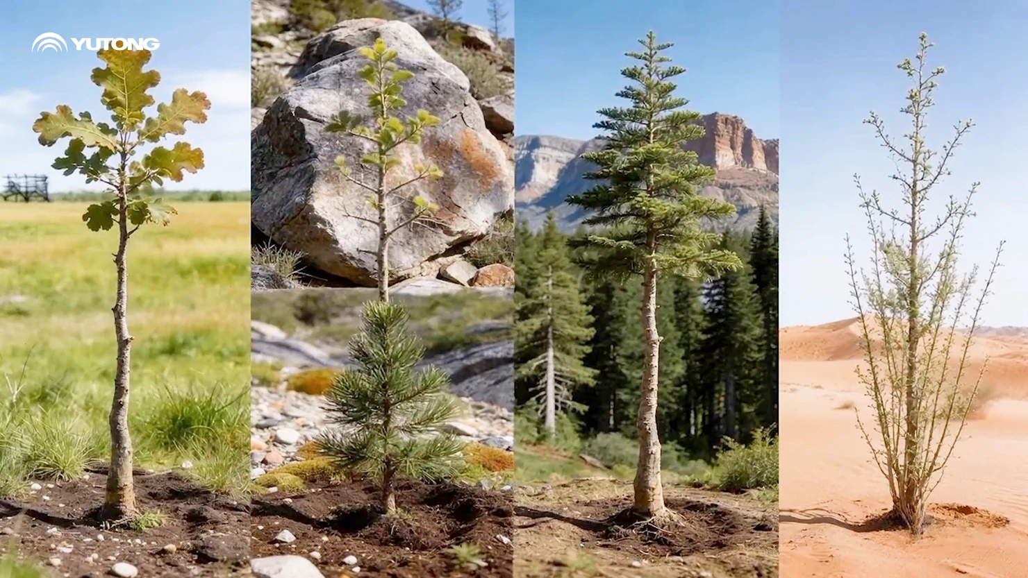 Yutong запускает программу «Лес с нулевым уровнем выбросов» (Net Zero Forest) на 2026 год: Посадка 44 218 деревьев в провинции Ганьсу на первом этапе