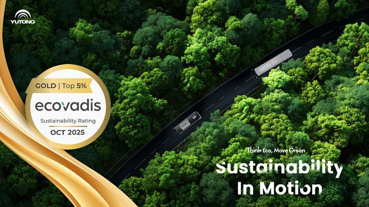 Компания Yutong Bus сообщает о сохранении роста продаж в 2025 году, поддерживая развитие экологичного общественного транспорта во всем мире