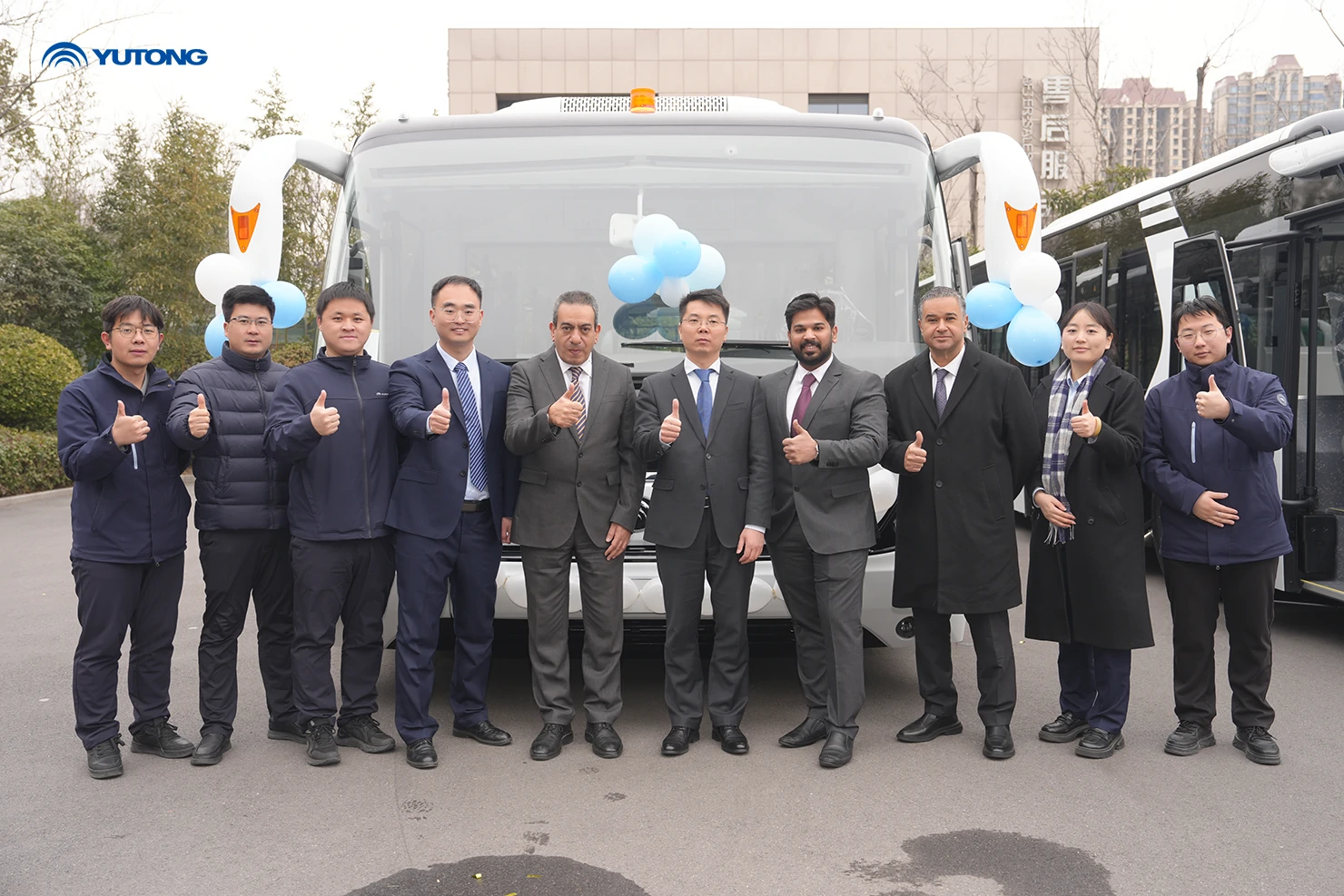 Перронные автобусы Yutong впервые выходят на рынок Кувейта Перронные автобусы Yutong впервые выходят на рынок Кувейта